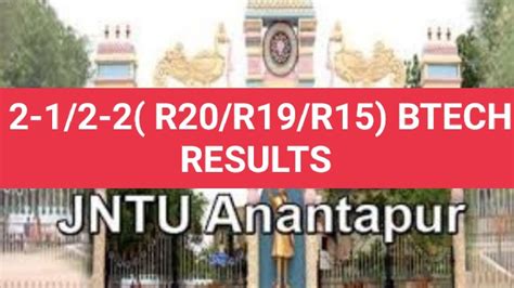 jntua r20 2 2 results.